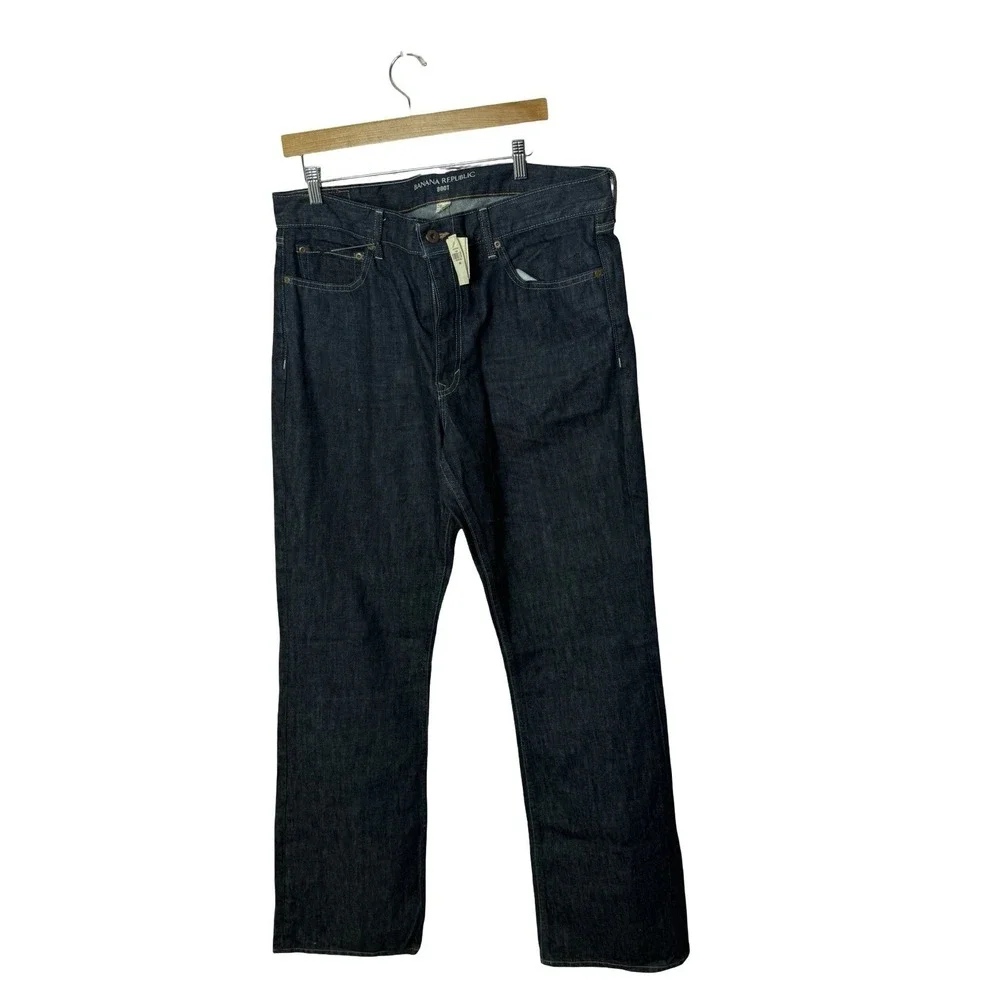 Banana Republic Men's Jeans 36x36 BootCut Dark Wash new with tags
